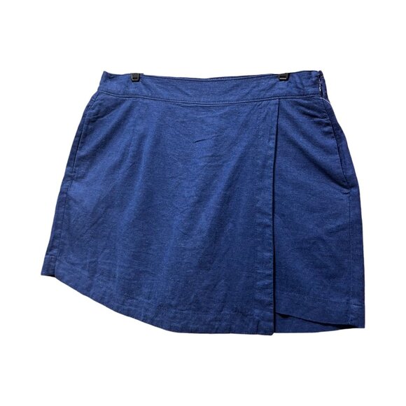 St. John's Bay - Women's Mid Rise Skort - Navy Blue - 14 - Picture 16 of 16